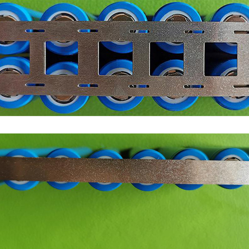 High Voltage Rating Lithium Rechargeable Battery Connector Welded Nickel Sheet 0.15